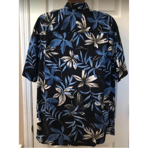Vintage Havana Jack's Cafe Hawaiian Tropical Men's Casual Shirt Large - Picture 4 of 7